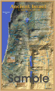 Ancient Israel 3D Map